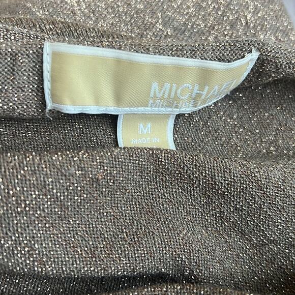 Michael Kors Sparkle Sweater Dress Tunic Top Women’s Medium - Picture 8 of 9